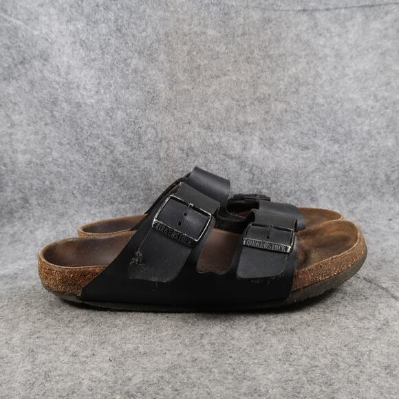 Birkenstock Shoes - Birkenstock Shoes Womens 40 Sandals Slide Slip On Arizona Birko Flor Cork Casual